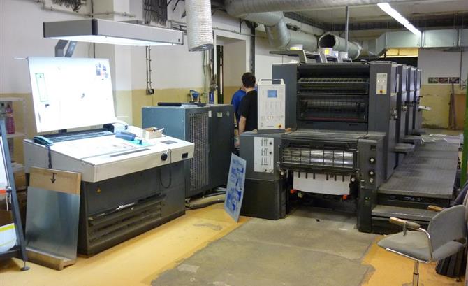 HEIDELBERG PRINTMASTER PM 74-4 P3