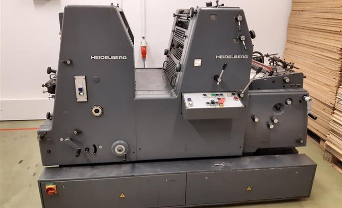 HEIDELBERG GTO Z NN - 52 + NUMBERING